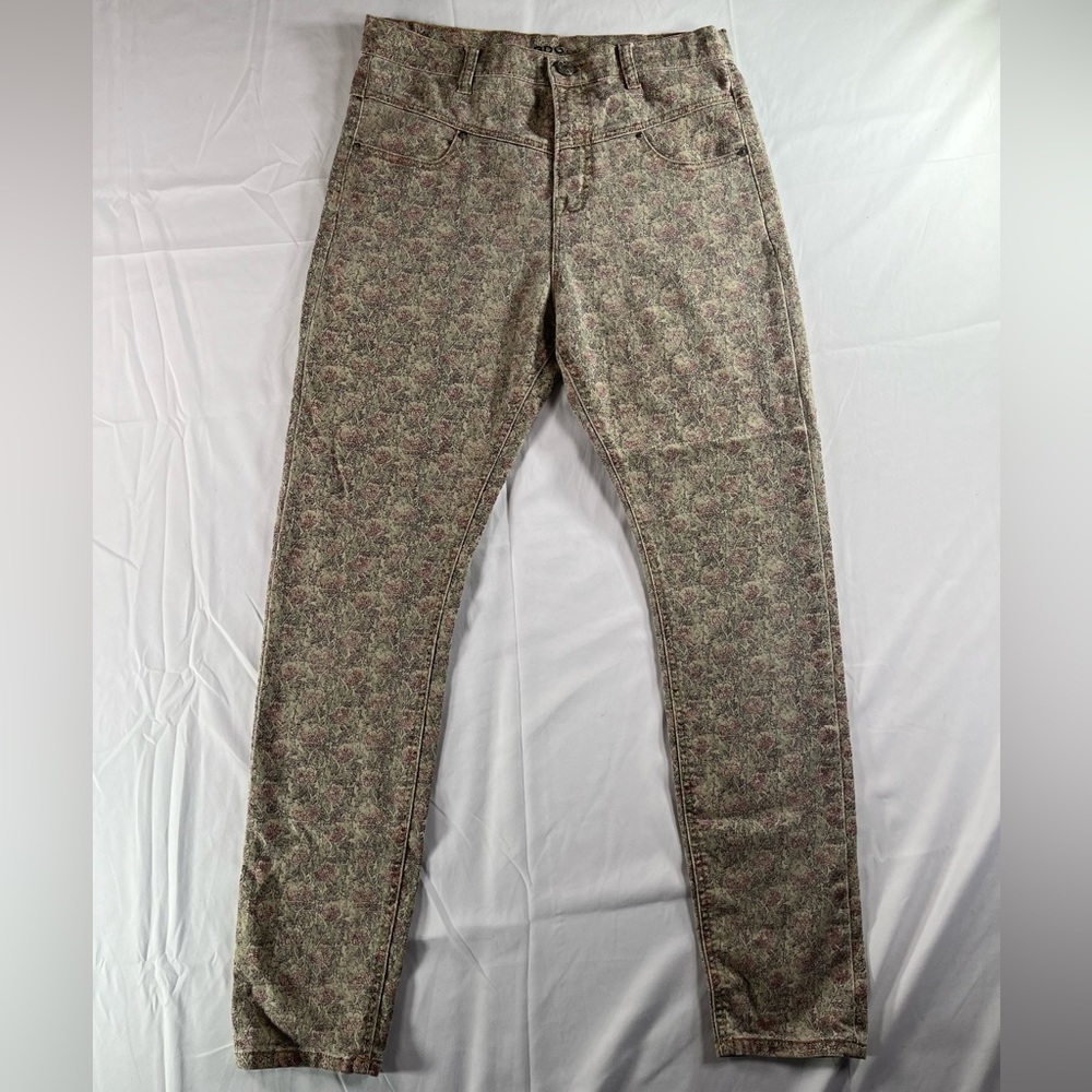 Women's BDG Floral Print High Rise Seam Jean Ankle Jeans Size 29W
